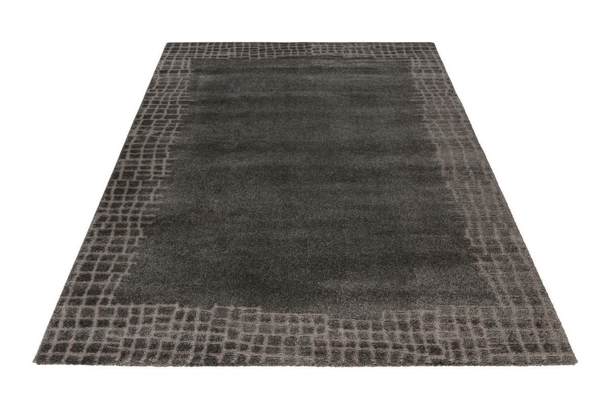 HOCHFLORTEPPICH 160/230 cm My Canyon  - Anthrazit, Basics, Textil (160/230cm)