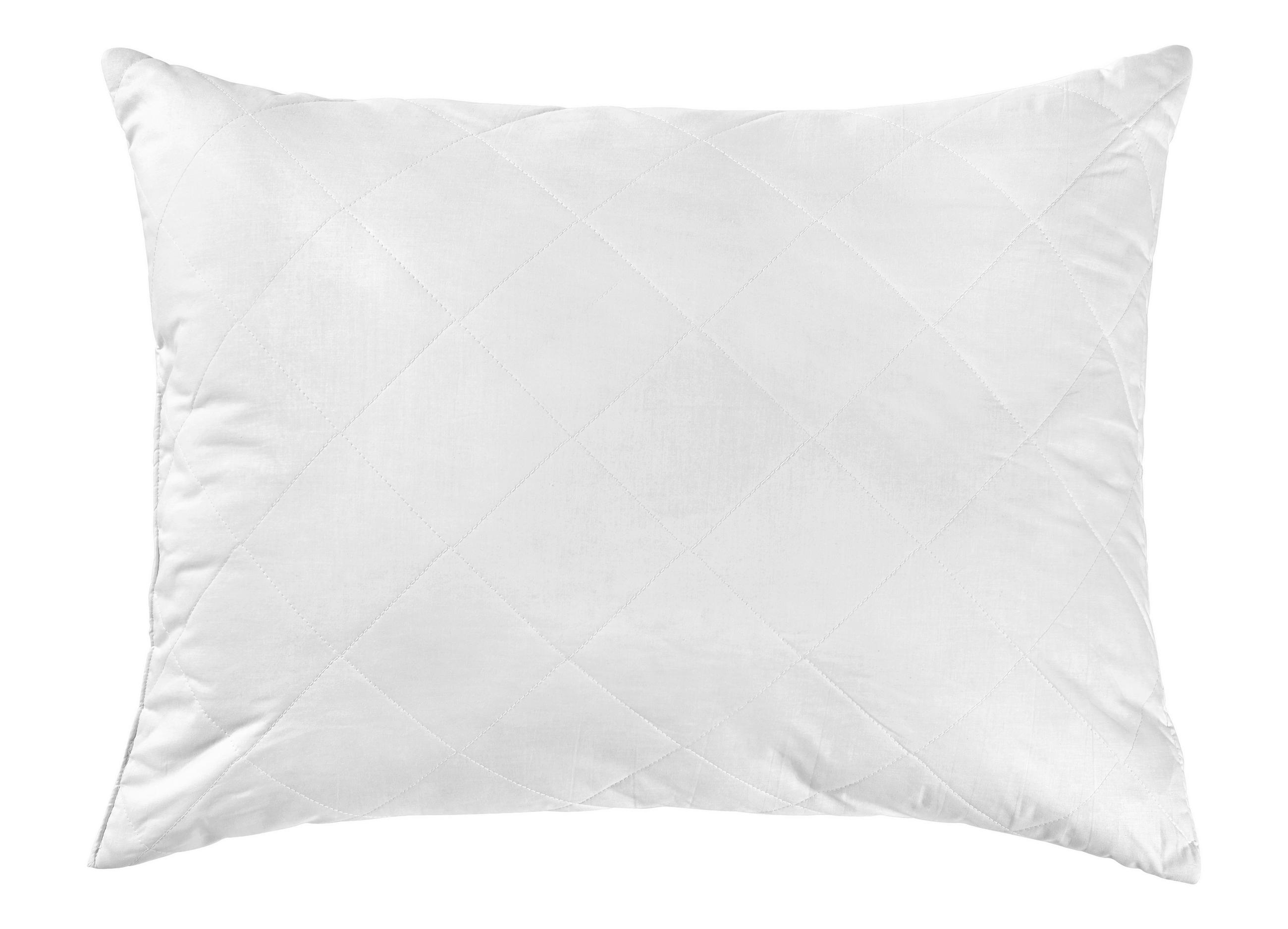 VZGLAVNIK 60/80 cm  - bela, Konvencionalno, tekstil (60/80cm) - Boxxx