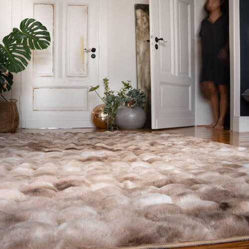 HOCHFLORTEPPICH 40/60 cm My Camouflage  - Taupe, Konventionell, Textil (40/60cm)