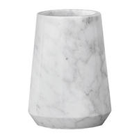 ZAHNPUTZBECHER  - Weiß, Basics, Stein (8,6/10cm) - Kleine Wolke