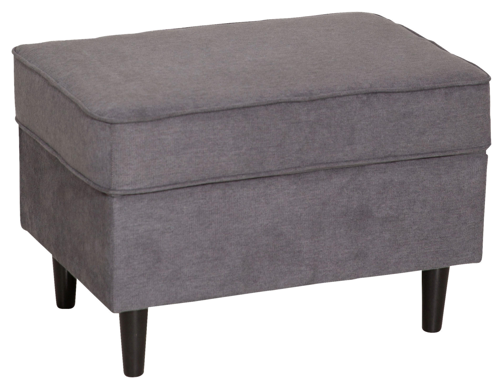 ÜLŐKE - sötétszürke, Basics, textil/fa (76/53/35cm) - Carryhome