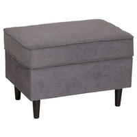 ÜLŐKE - sötétszürke, Basics, textil/fa (76/53/35cm) - Carryhome