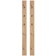 GARDEROBENPANEEL 2 Stück  in 26/165/1,6 cm  - Eiche Artisan, KONVENTIONELL, Holzwerkstoff (26/165/1,6cm) - Xora