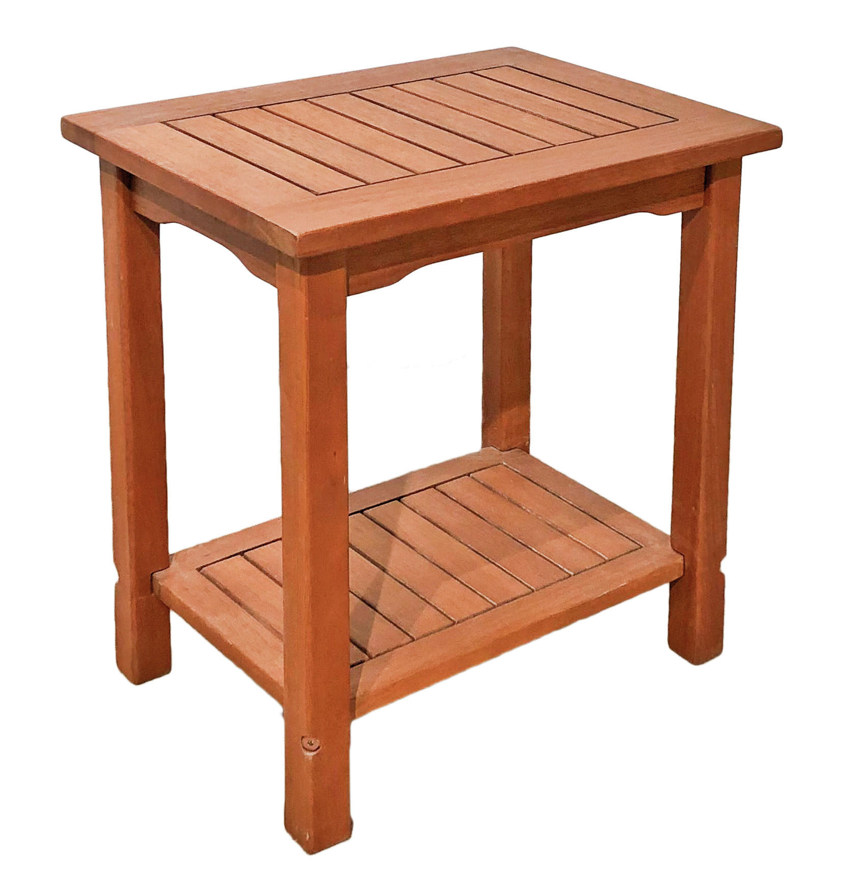 GARTENBEISTELLTISCH 35/50/50 cm Holz  - Braun, MODERN, Holz (35/50/50cm) - Gardenson