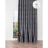Draperie Confecționată black-out (nu permite trecerea luminii)  - gri, Basics, textil (24/31/4cm)