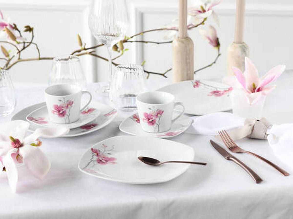 KAFFEESERVICE 18-teilig  - Weiß, Trend, Keramik - Creatable