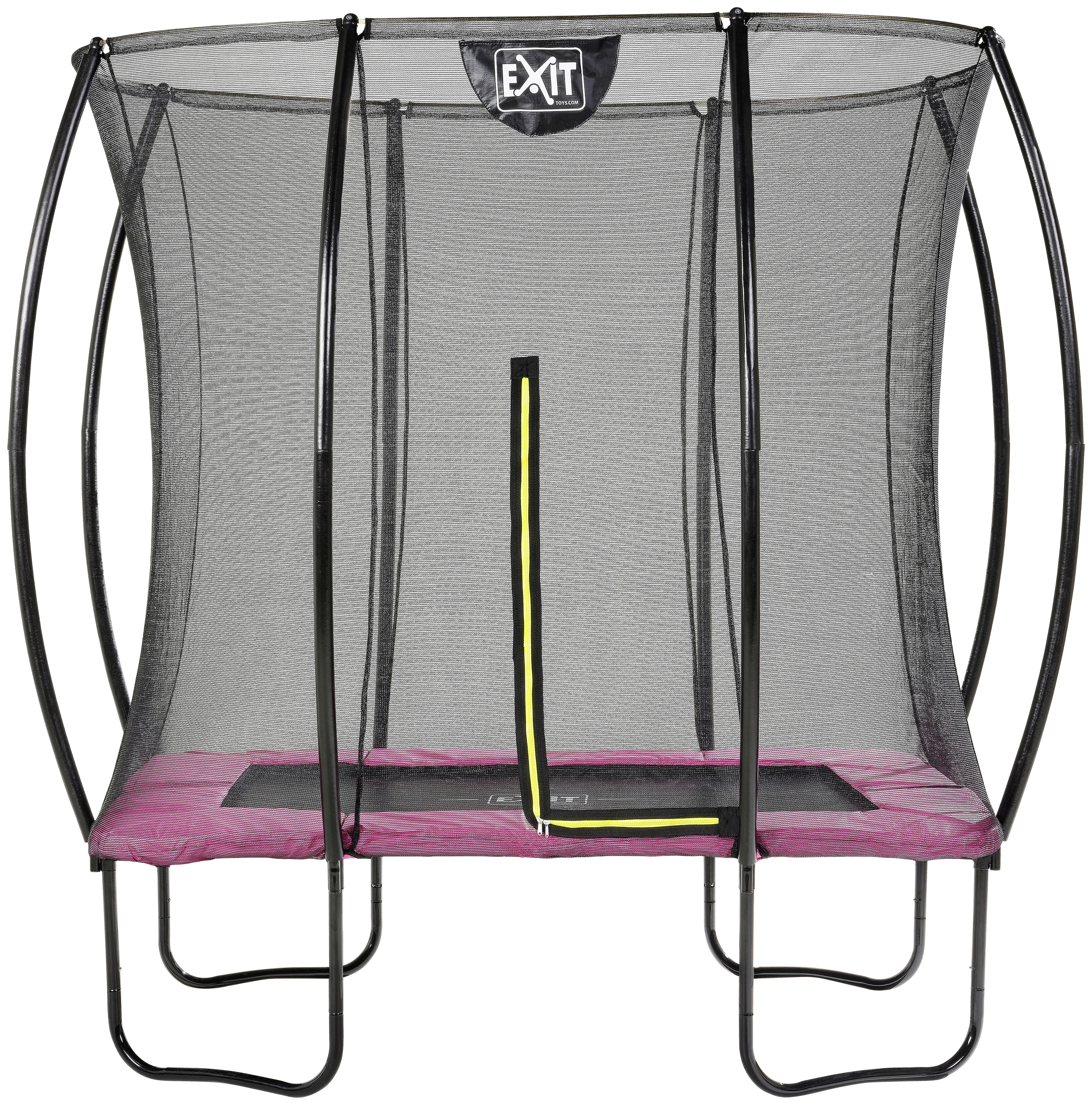 TRAMPOLIN SILHOUETTE 153X214 153/214 cm Pink  - Pink, KONVENTIONELL, Metall (153/214cm) - Dutch Toys Group