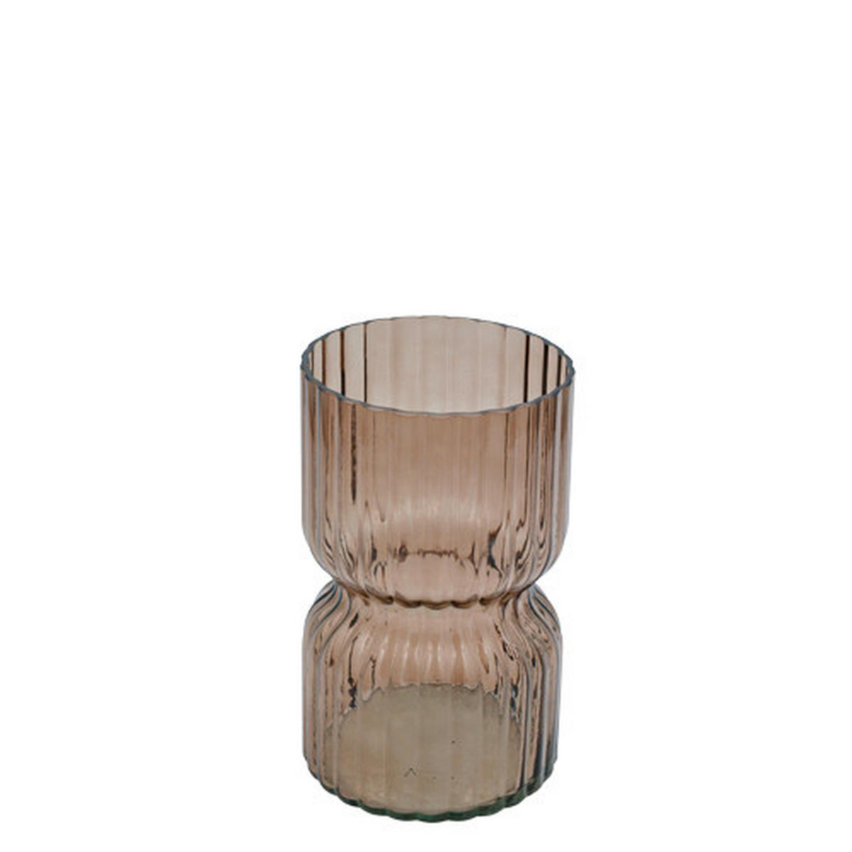 VÁZA  - szürke, Basics, Üveg (11,1/18cm)