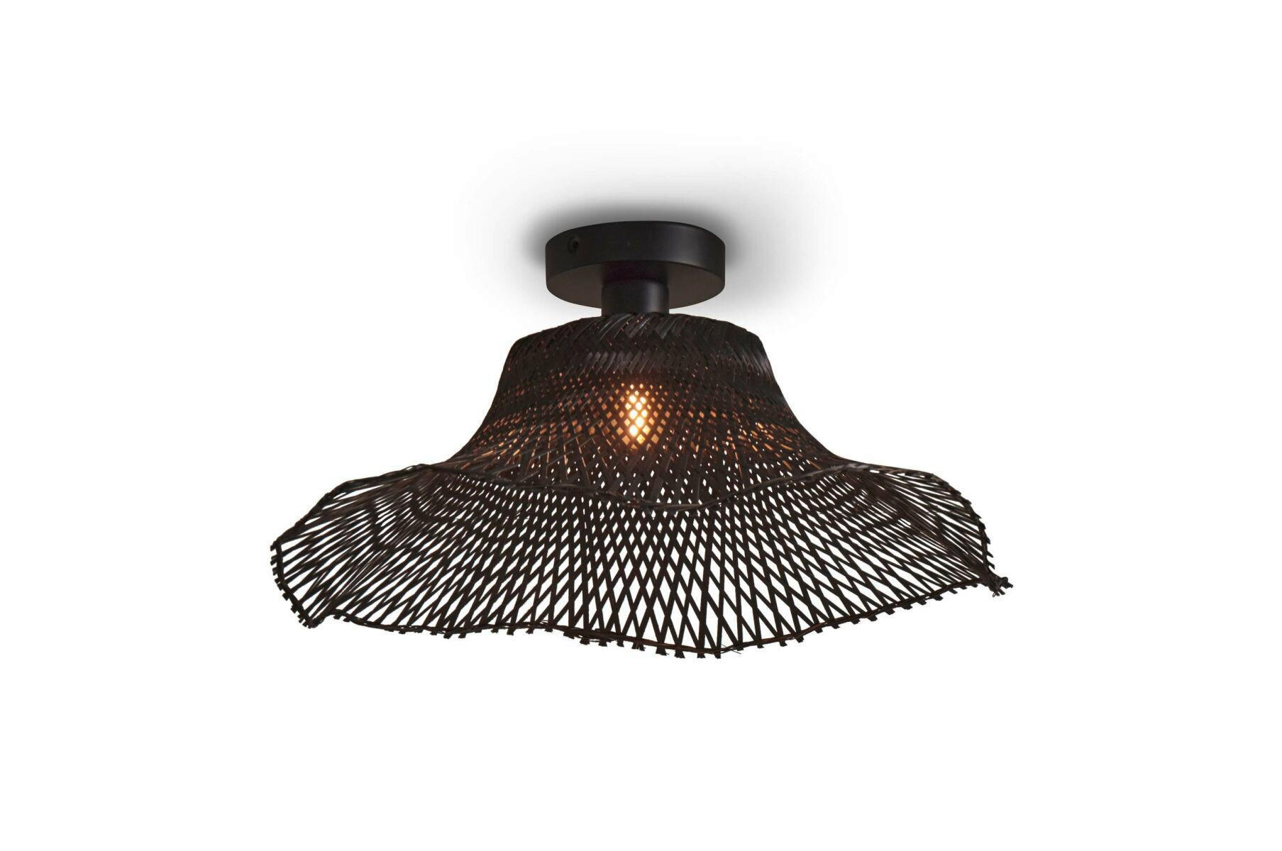 TAKLAMPA GOOD&MOJO 50/50/15 cm - svart, Trend (50/50/15cm) - Good & Mojo