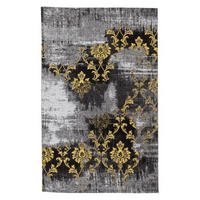 VINTAGE-TEPPICH 40/60 cm Diana Melody Gelb, Grau  - Gelb/Grau, Basics, Textil (40/60cm) - Novel