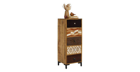 KOMMODE in 46/120/40 cm - Multicolor/Naturfarben, LIFESTYLE, Keramik/Holz (46/120/40cm) - Landscape