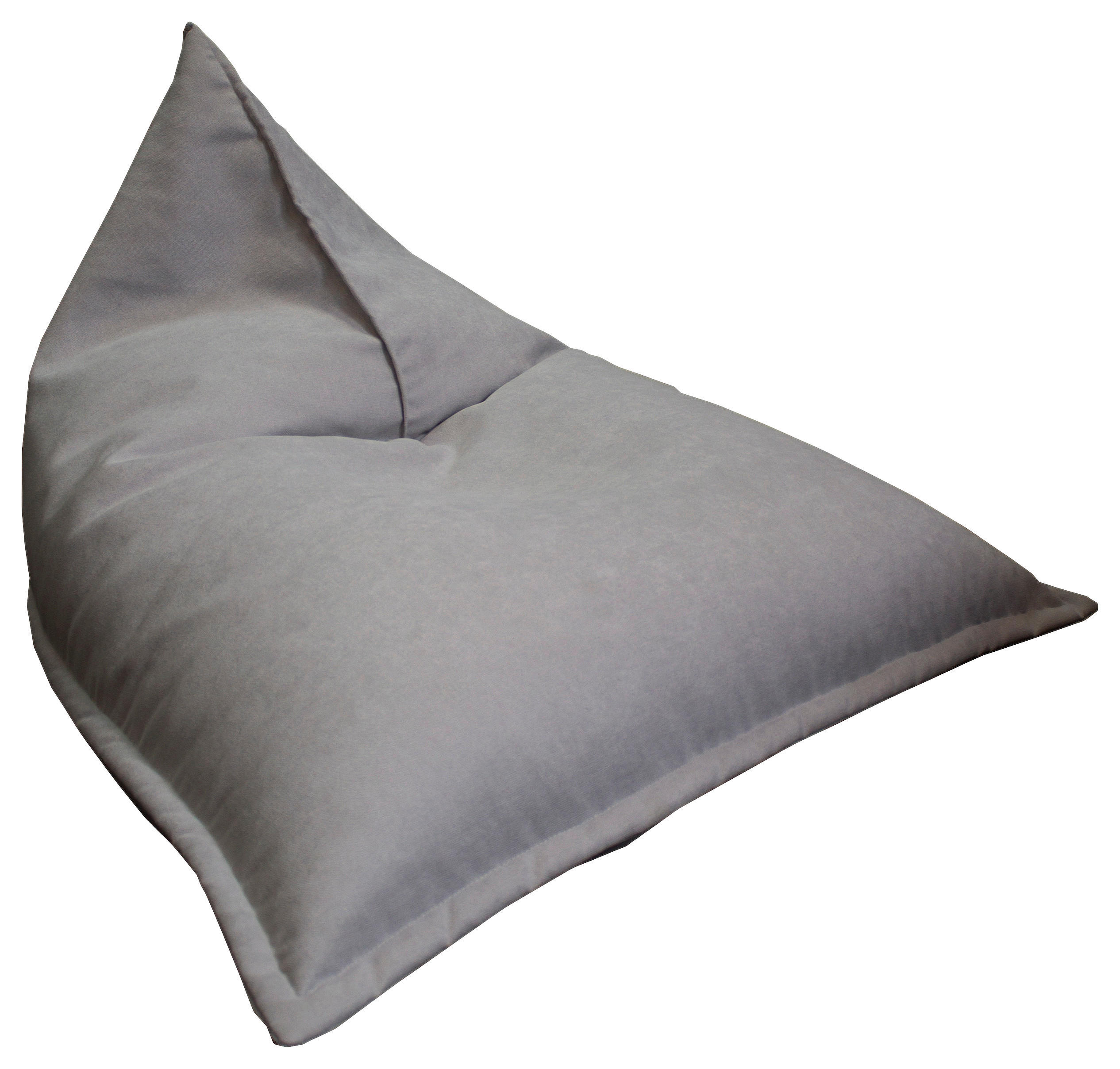 SITZSACK Webstoff Grau 250 L  - Grau, KONVENTIONELL, Textil (98/80/125cm) - Xora