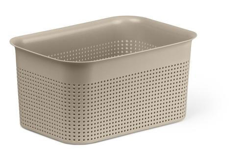 BOX - Cappuccino, Basics, Kunststoff (26,2/18/13cm) - Rotho