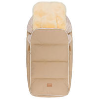 BUGGY-FUSSSACK Fluffy  - Naturfarben, Basics, Leder/Textil (50/100cm) - Jimmylee