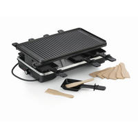 RACLETTE-GRILL Geneva  - Schwarz, KONVENTIONELL, Metall (40/24/13cm) - Kela