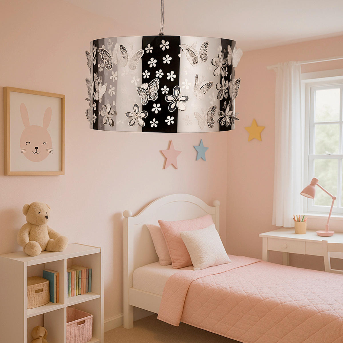 PENDELLEUCHTE 35/35/130 cm  - Chromfarben, Basics, Metall (35/35/130cm)