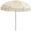 SONNENSCHIRM 200 cm Naturfarben  - Alufarben/Naturfarben, Design, Textil/Metall (200/200cm) - Jan Kurtz
