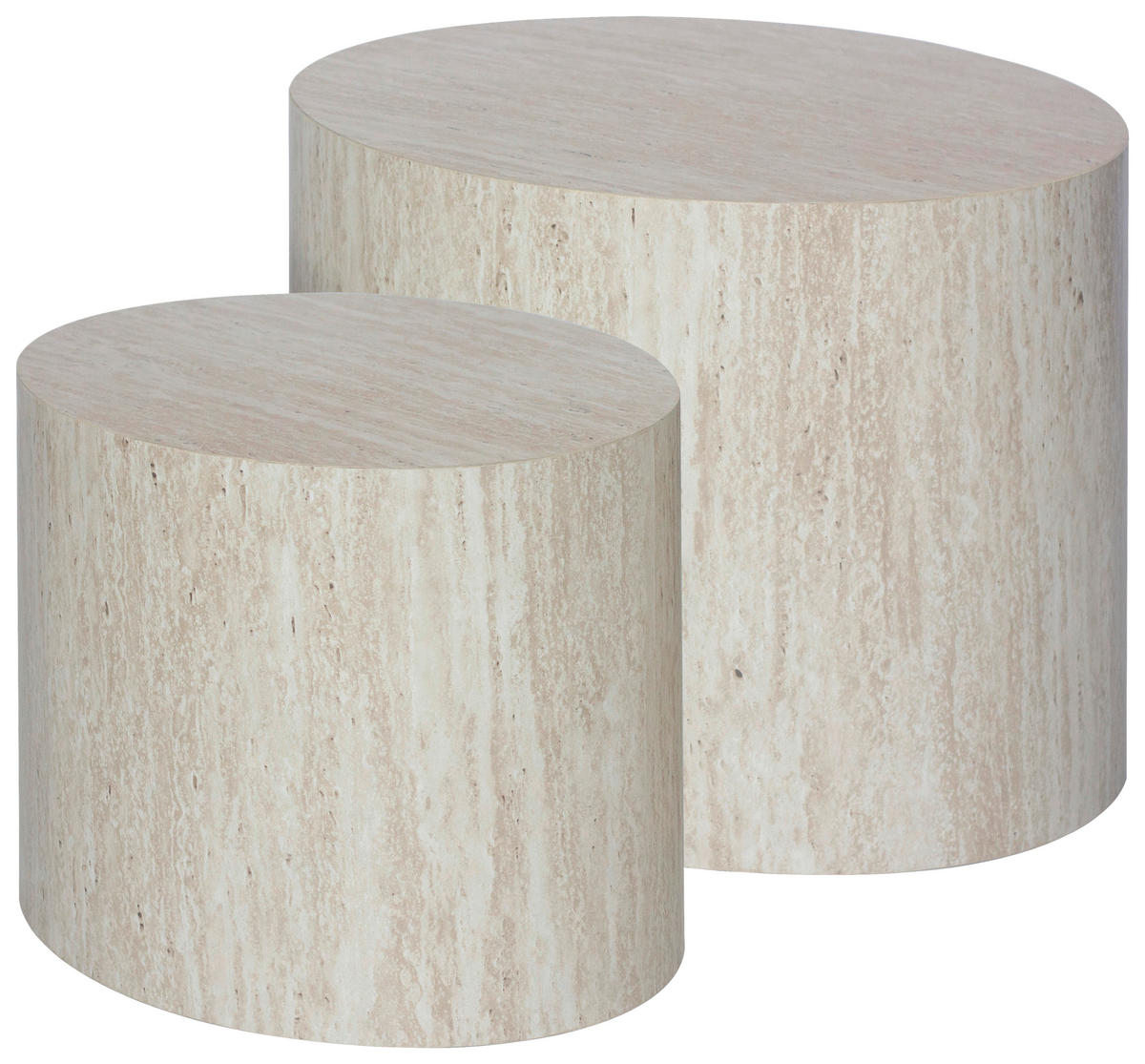 BEISTELLTISCHSET Holzwerkstoff  - Trend, Holzwerkstoff (48/38/38,5/32,5/40/30cm) - MID.YOU