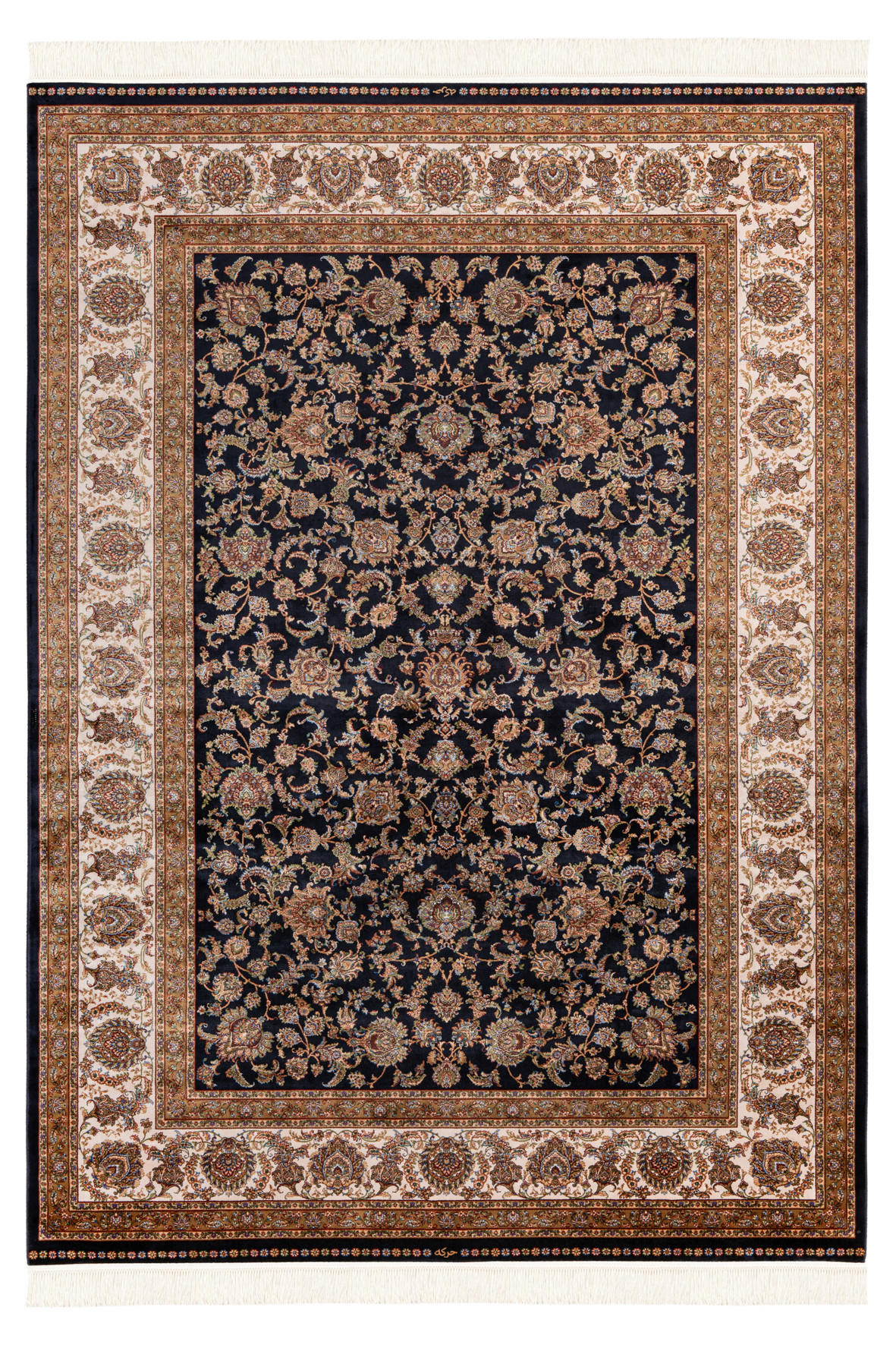 WEBTEPPICH 300/400 cm My Babylon of Obsession  - Blau/Hellbraun, Design, Textil (300/400cm) - Novel