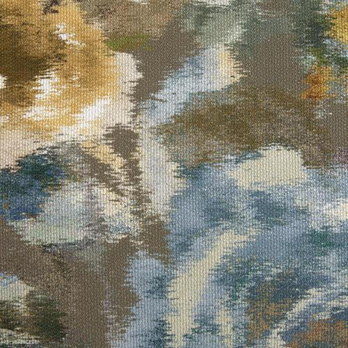 ZIERKISSEN  50/50 cm   - Gelb/Olivgrün, Design, Textil (50/50cm) - Ambiente