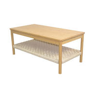 COUCHTISCH Bambus massiv 100/50/42 cm rechteckig Naturfarben  - Naturfarben, Design, Holz/Papier (100/50/42cm) - MID.YOU