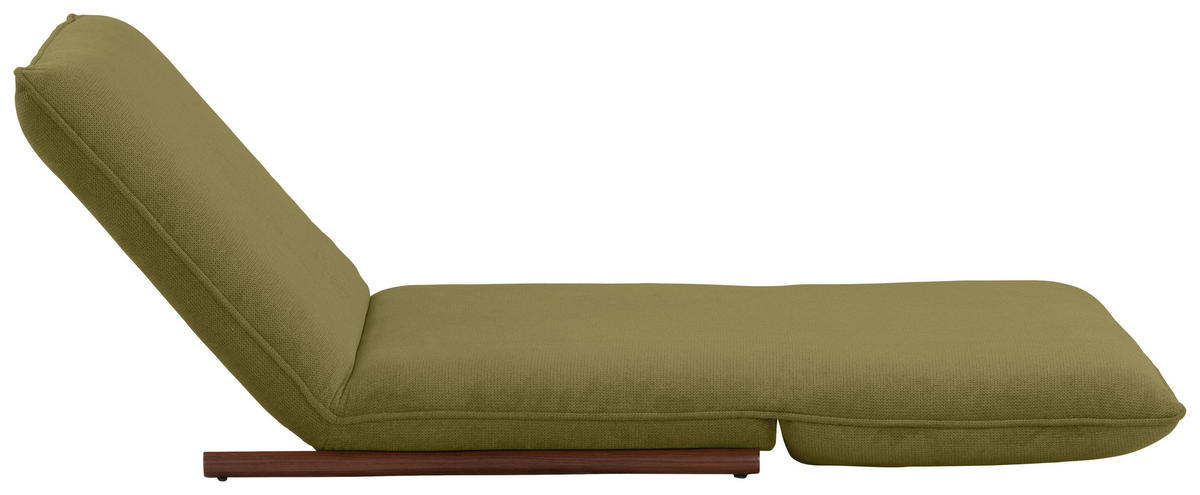 SESSEL in Samt Grün, Dunkelbraun  - Dunkelbraun/Grün, Design, Textil/Metall (93/97/80cm) - MID.YOU
