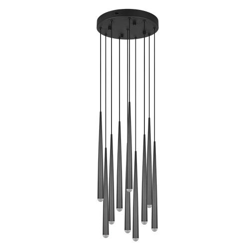 LED-HÄNGELEUCHTE Cala 30/150 cm  - Schwarz, Design, Metall (30/150cm) - Trio Leuchten