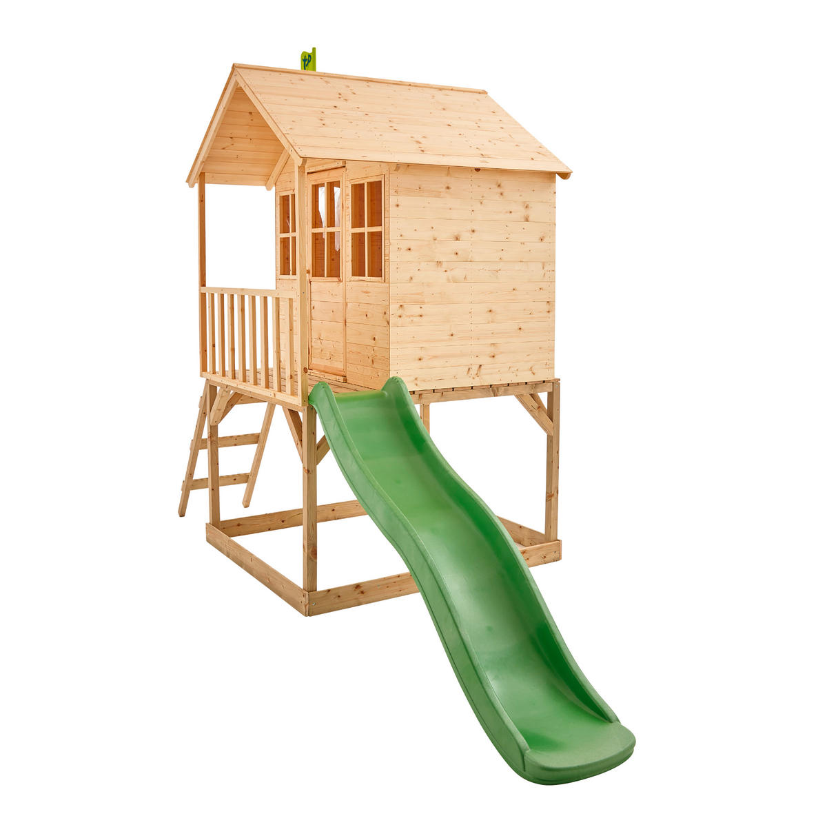 SPIELTURM 306/230/137 cm  - Kieferfarben, KONVENTIONELL, Holz (306/230/137cm) - Ambia Garden