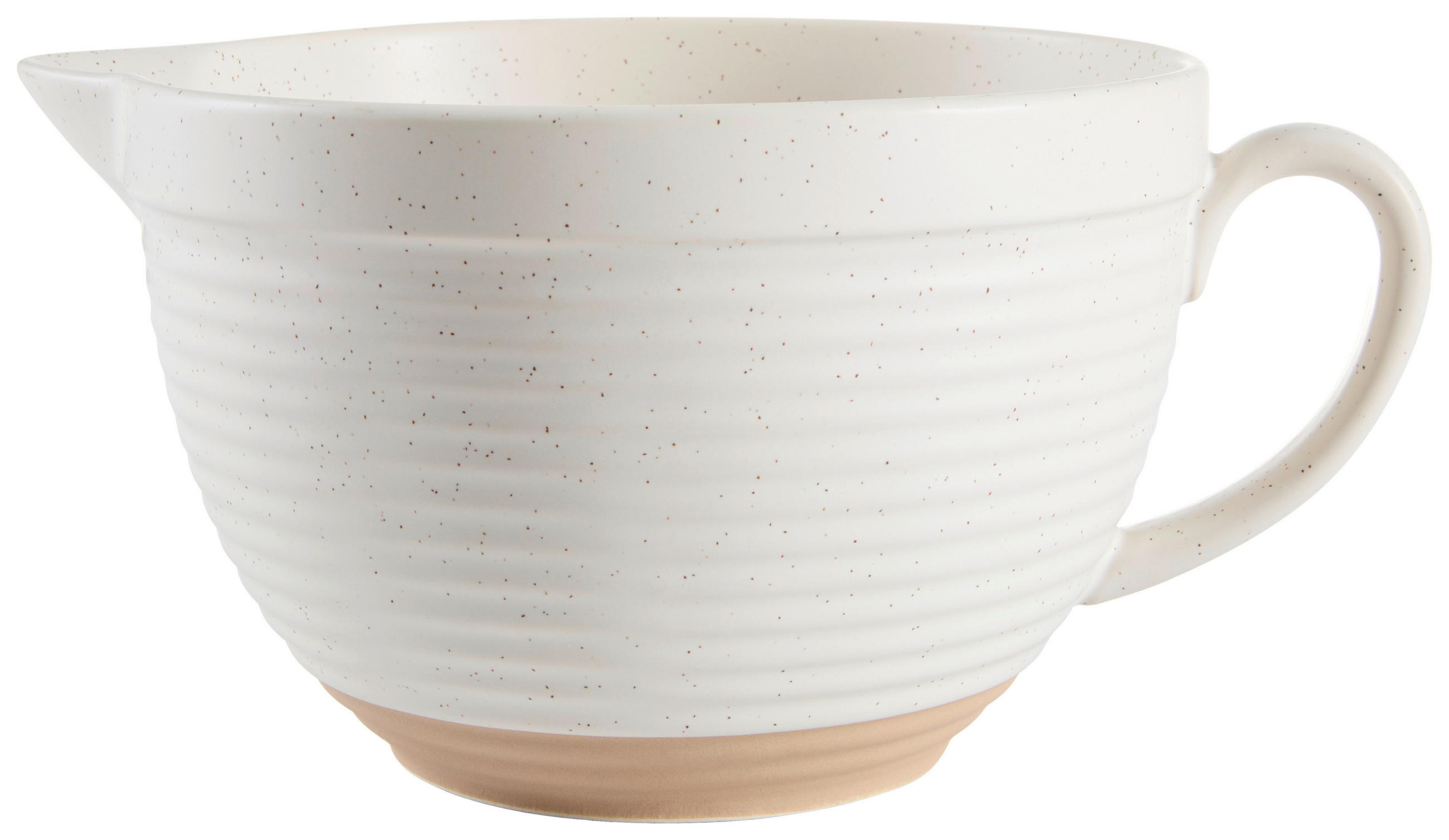 MÍSA NA MÍCHÁNÍ, keramika, 30,5/22,3/15 cm - hnědá/béžová, Natur, keramika (30,5/22,3/15cm) - Homeware Profession.