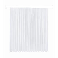FERTIGSTORE  transparent  450/245 cm   - Weiß, Basics, Textil (450/245cm)