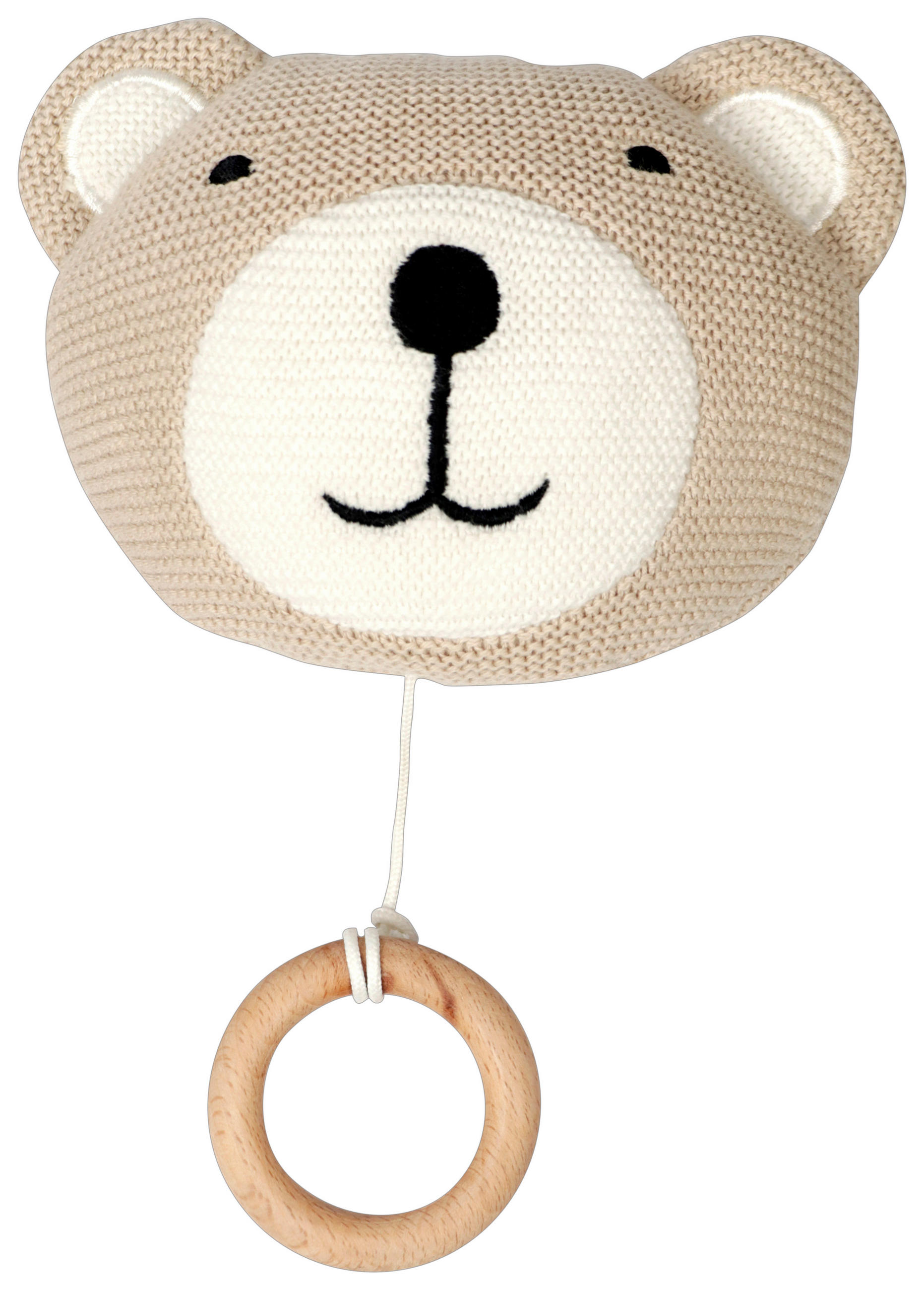 SPIELUHR BAO  - Naturfarben, Natur, Textil (13/13cm) - Avelia