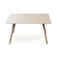 BEISTELLTISCH 75/75/35 cm Creme rechteckig  - Creme, Design, Metall (75/75/35cm) - Xora