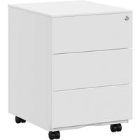 ROLLCONTAINER 39/55/45 cm  - Weiß, Basics, Kunststoff/Metall (39/55/45cm) - Boxxx