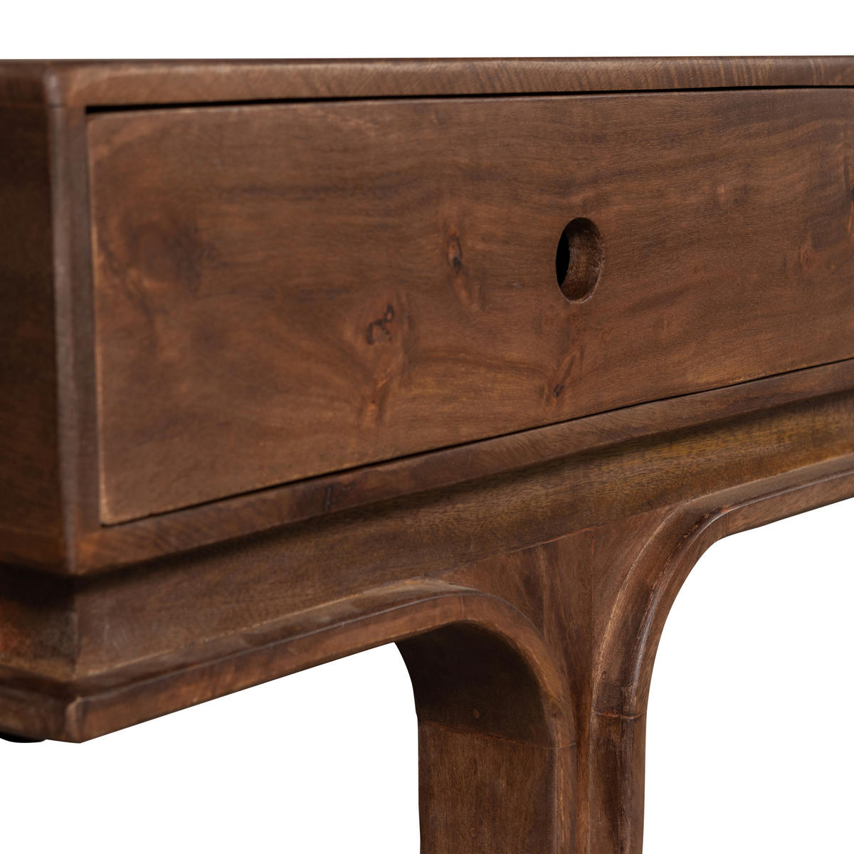 LOWBOARD Staes  in 180/37/45 cm  - Walnussfarben, Design, Holz (180/37/45cm) - Livetastic