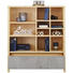 STANDREGAL in 97/110/40 cm Grau, Fichtefarben - Fichtefarben/Alufarben, KONVENTIONELL, Holz/Metall (97/110/40cm) - Linea Natura STANDREGAL in 97/110/40 cm Grau, Fichtefarben - Fichtefarben/Alufarben, KONVENTIONELL, Holz/Metall (97/110/40cm) - Linea Natura