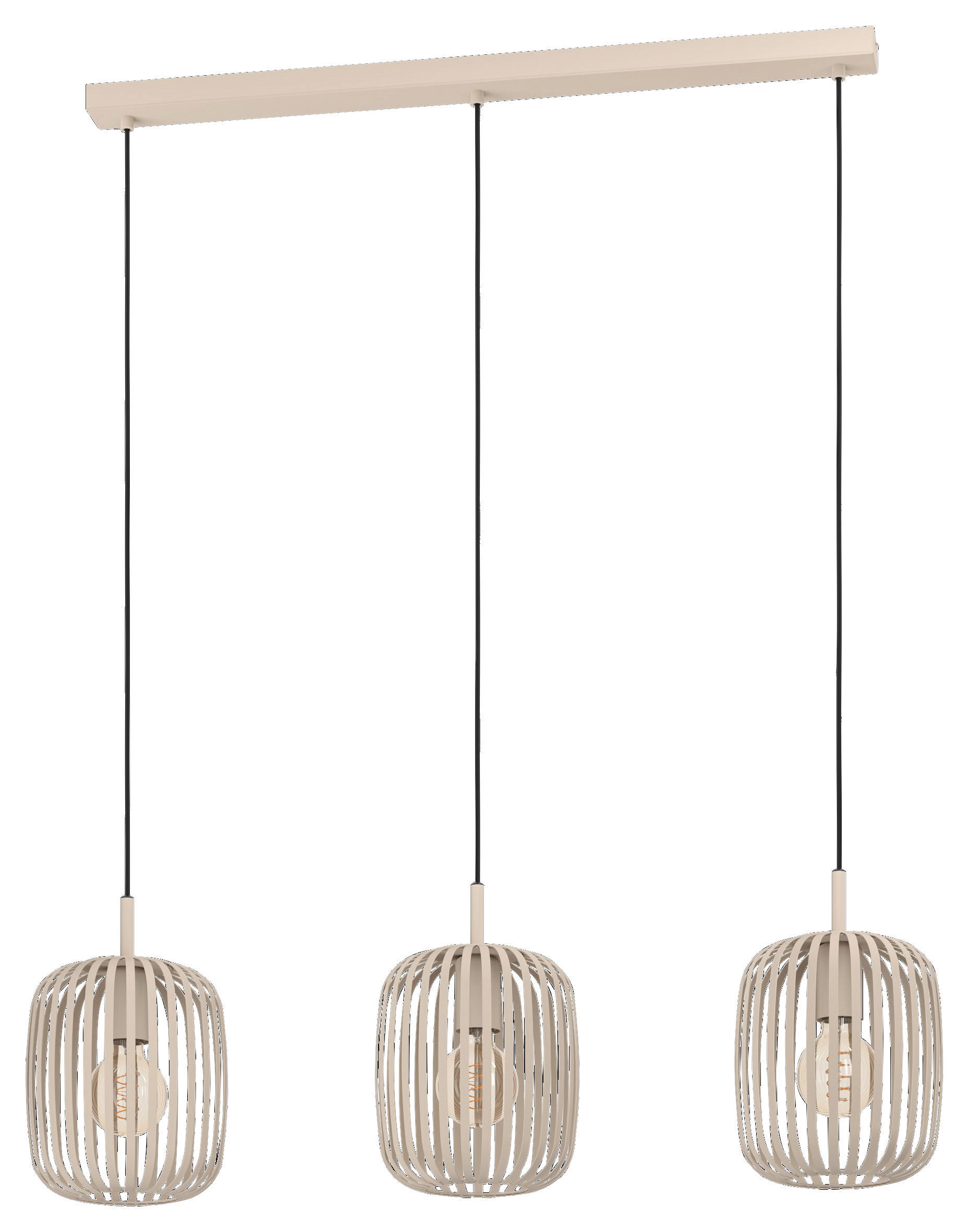 SUSPENSION 90/20/110 cm    - couleur de sable, Design, métal (90/20/110cm) - Eglo