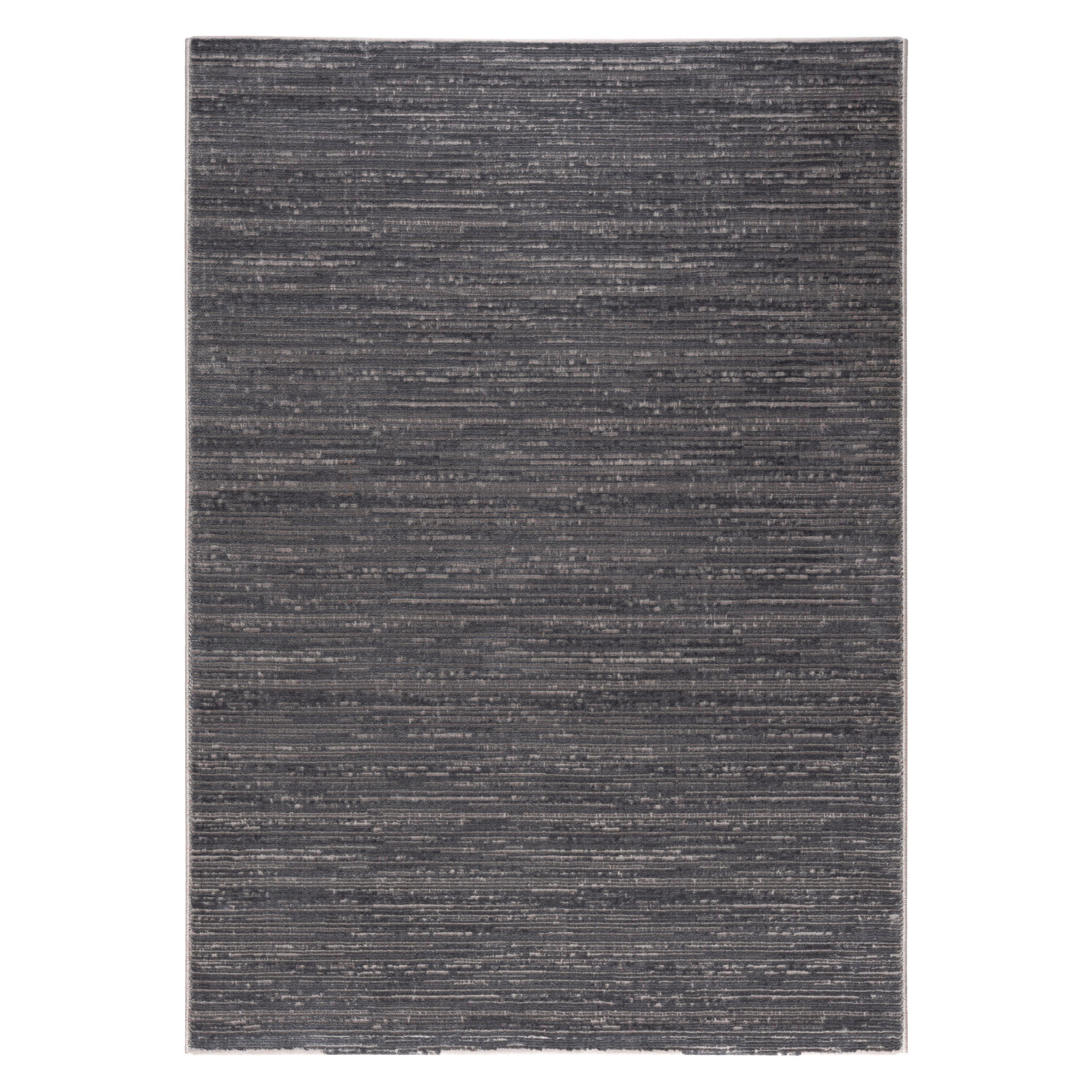 VÄVD MATTA 80/150 cm LIMA  - mörkgrå, Basics, textil (80/150cm)