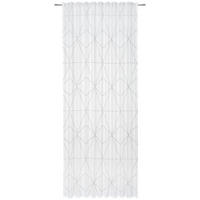 FERTIGVORHANG  halbtransparent   140/255 cm  - Grau, Design, Textil (140/255cm) - Bio:Vio