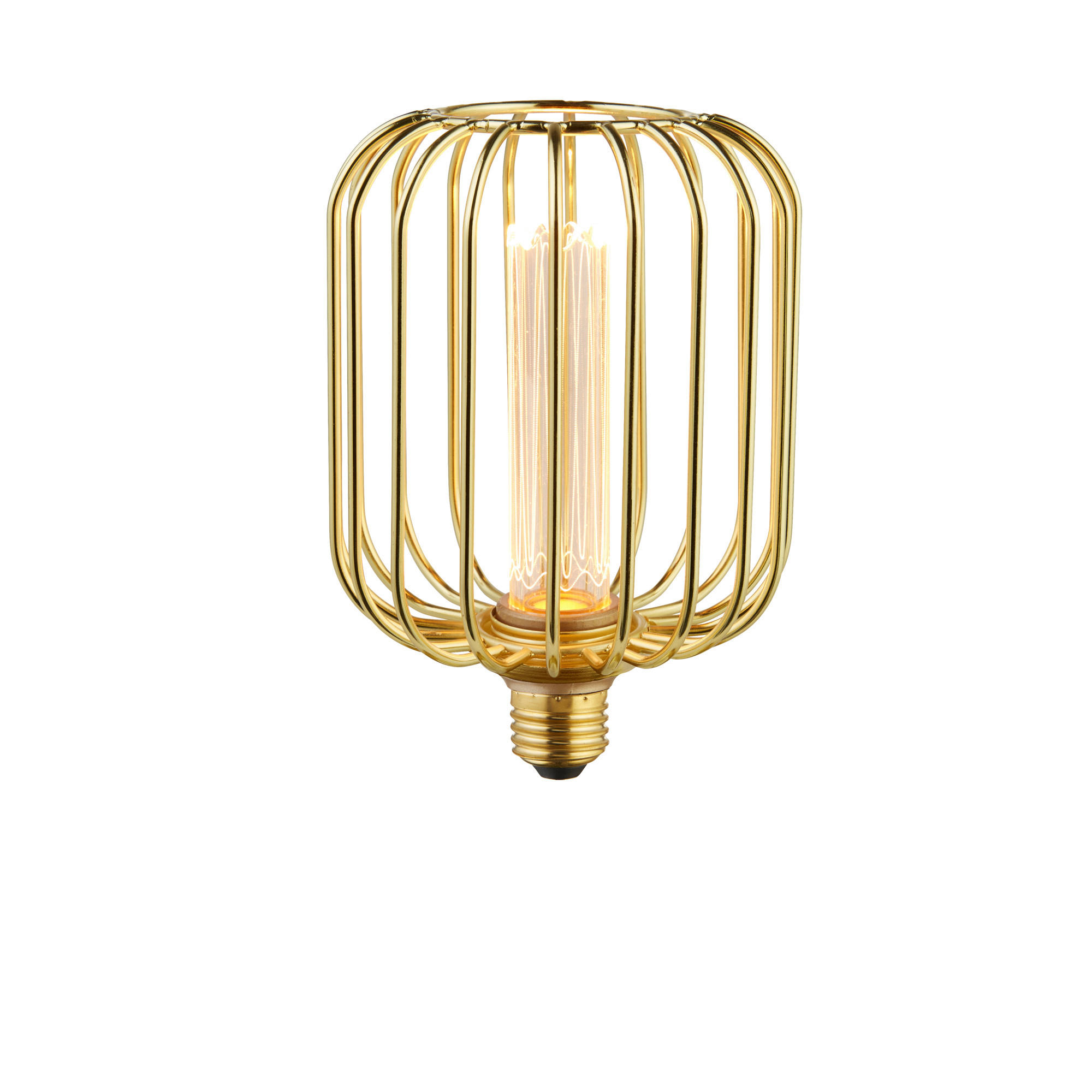 LED-LEUCHTMITTEL   E27 120 lm  - Goldfarben, Basics, Glas/Metall (10/16,9cm) - Searchlight