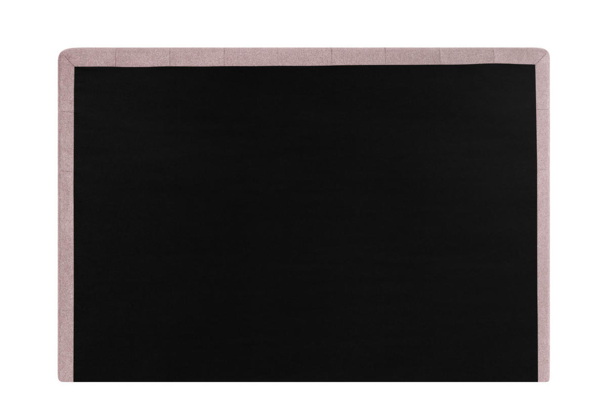 BOXSPRINGBETT 180/200 cm  in Rosa  - Silberfarben/Rosa, Konventionell, Textil/Metall (180/200cm) - Welnova