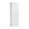 SCHUHSCHRANK Weiß  - Weiß, KONVENTIONELL, Holzwerkstoff (70/210/34cm) - Xora