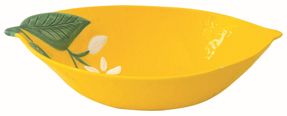 SKLEDA       15/11/4.5 cm    - rumena/zelena, Basics, keramika (15/11/4.5cm)