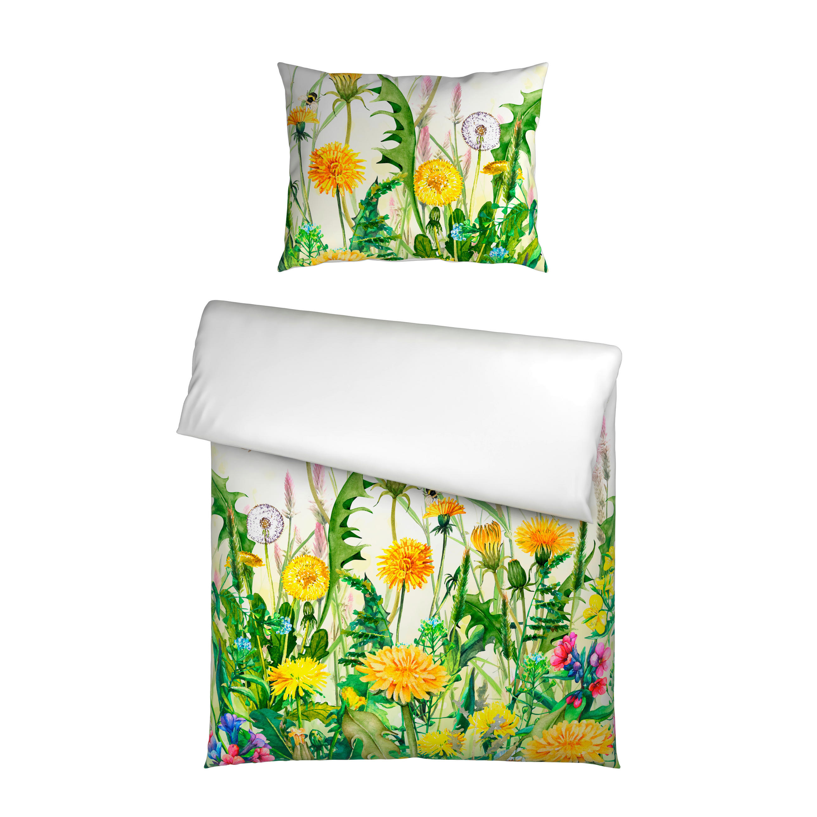 WENDEBETTWÄSCHE Satin 140/220 cm  - Multicolor, Textil (140/220cm) - Esposa