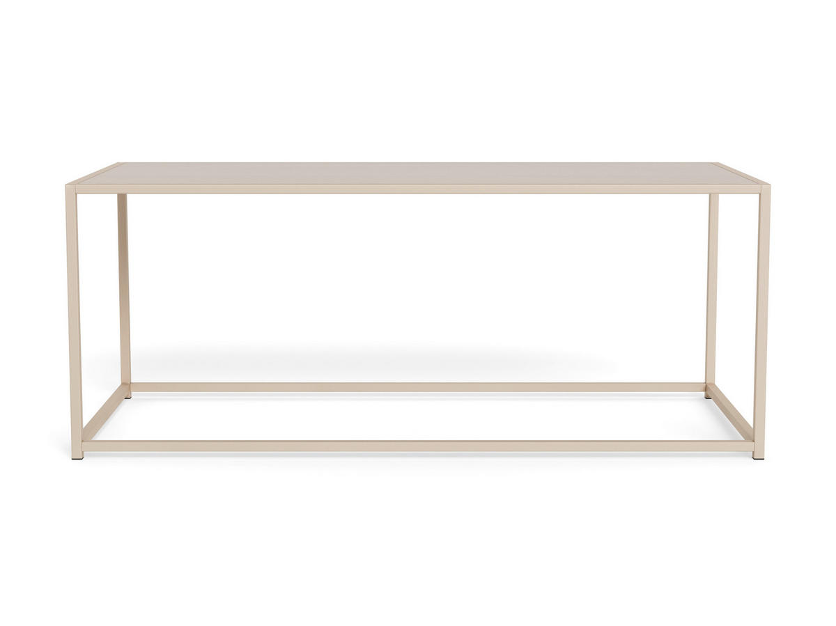 COUCHTISCH Metall, Holzwerkstoff 100/50/40 cm  - Grau, Design, Holzwerkstoff/Metall (100/50/40cm) - MID.YOU