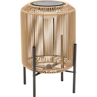Lampă Solară  - culoare natur, Design, plastic/metal (30/43/30cm) - Ambia Garden