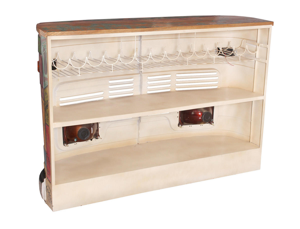 STEHTISCH - Multicolor, MODERN, Holz/Metall (160/108/43cm) - MID.YOU