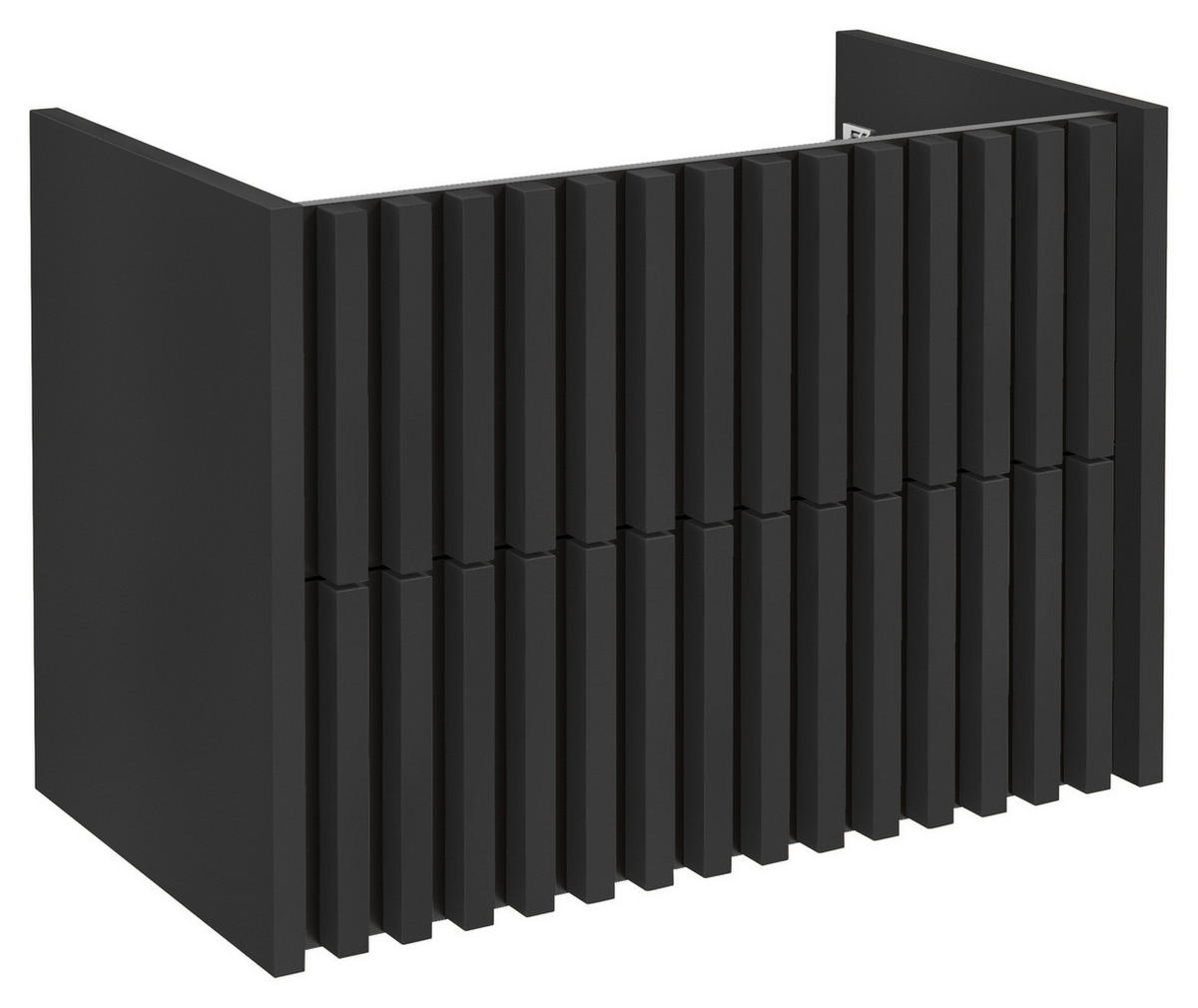 WASCHTISCHKOMBI  - Schwarz/Weiß, MODERN, Keramik/Holzwerkstoff (81cm) - MID.YOU