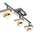 LED-STRAHLER - Nickelfarben, Design, Kunststoff/Metall (11/48cm) - Novel LED-STRAHLER - Nickelfarben, Design, Kunststoff/Metall (11/48cm) - Novel