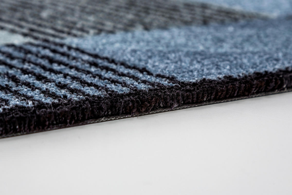 FUSSMATTE - Türkis/Blau, Konventionell, Textil (67/100cm) - Schöner Wohnen Teppi