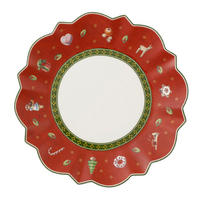 RAŇAJKOVÝ TANIER  17 cm   - vínovočervená, Design, keramika (17cm) - Villeroy & Boch